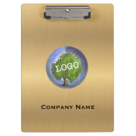 Business Logo Gold Klembord
