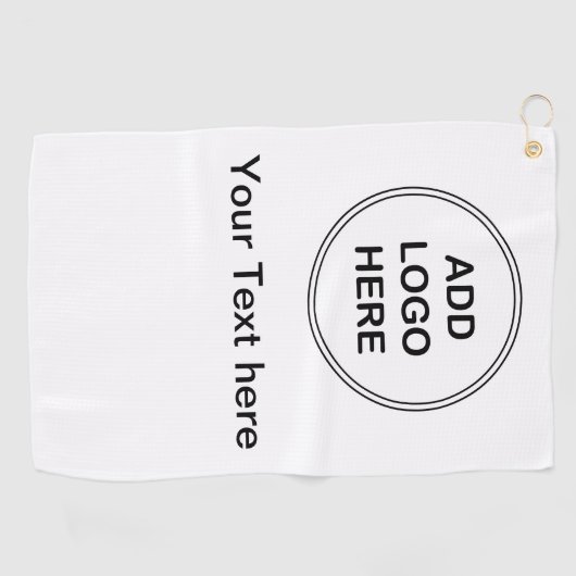 Business Logo Golf Towels Golfhanddoek (Horizontaal)