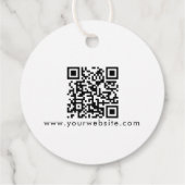 Business Logo Hang Label Kleding Swing Labels Circ (Achterkant)