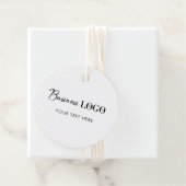 Business Logo Hang Label Kleding Swing Labels Circ (In situ)