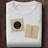 Business Logo Hang Label Kleding Zeggen Details