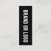 Business Logo Hang Label Kleding Zeggen Details (Voorkant)