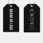 Business Logo Hang Label Kleding Zeggen Details Cadeaulabel