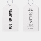 Business Logo Hang Label Kleding Zeggen Details Cadeaulabel