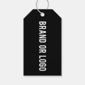 Business Logo Hang Label Kleding Zeggen Details Cadeaulabel (Voorkant)