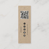 Business Logo Hang Label Kleding Zingende Prijs La (Achterkant)