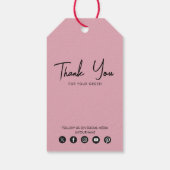 Business Logo Hang Label Price Clothing Swing Labe Cadeaulabel (Achterkant)