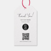 Business Logo Hang Label Price Clothing Swing Labe Cadeaulabel (Achterkant)