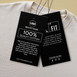 Business Logo Label Clothing Hang Label Visitekaartje