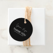 Business Logo Label Hang Label (In situ)