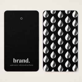 Business Logo Label Hang Label Kaart