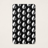 Business Logo Label Hang Label Kaart (Achterkant)