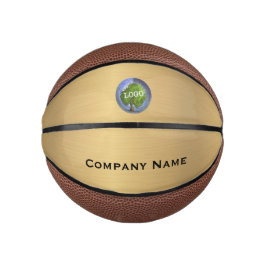 Business Logo Mini Gold Basketbal