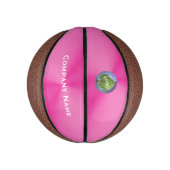 Business Logo Mini Pink Basketbal (Verticaal)