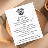 Business Logo Minimal Marketing Wit Flyer