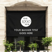 Business Logo Minimalist Professional Adverteren Spandoek