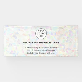 Business Logo Minimalistisch Modern professioneel  Spandoek