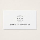 Business Logo Modern Minimalistische Gift Kaart (Voorkant)