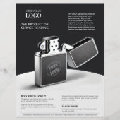 Business Logo Modern Product Showcase Marketing Flyer (Voorkant)