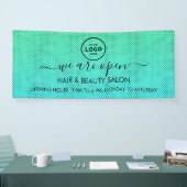 Business Logo Modern Professional 6'-banner Spandoek (Beurs)
