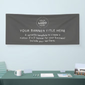 Business Logo Modern Professional 6'-banner Spandoek (Beurs)