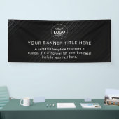 Business Logo Modern Professional 6'-banner Spandoek (Beurs)