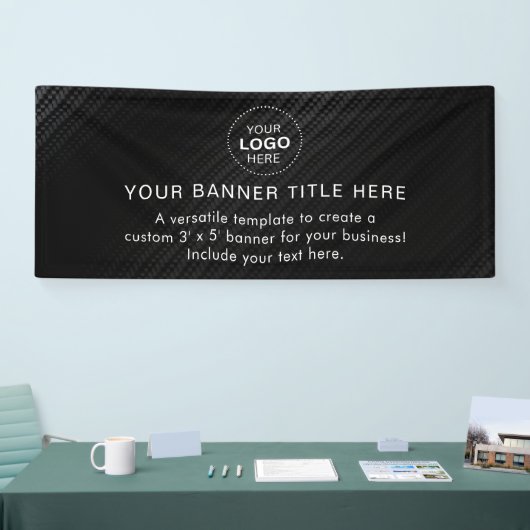 Business Logo Modern Professional 6'-banner Spandoek (Beurs)