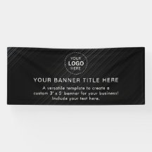 Business Logo Modern Professional 6'-banner