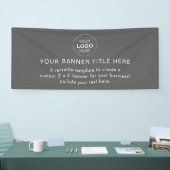 Business Logo Modern Professional 6'-banner Spandoek (Beurs)