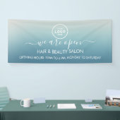 Business Logo Modern Professional 6'-banner Spandoek (Beurs)