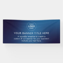 Business Logo Modern Professional 6'-banner