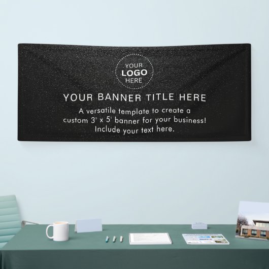 Business Logo Modern Professional 6'-banner Spandoek (Beurs)