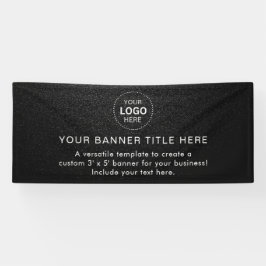 Business Logo Modern Professional 6'-banner Spandoek