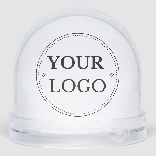 Business Logo Modern Professional Sneeuwbol (Achterkant)