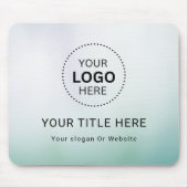 Business Logo Mousepad Muismat (Voorkant)