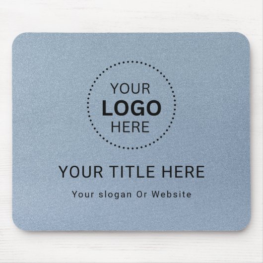 Business Logo Mousepad Muismat (Voorkant)