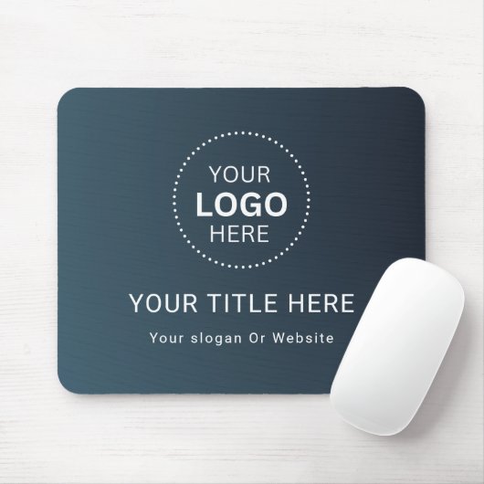 Business Logo Mousepad Muismat (Met muis)