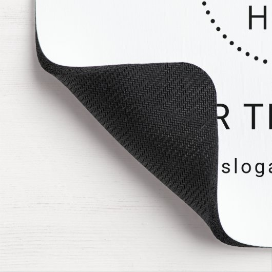 Business Logo Mousepad Muismat (Hoek)
