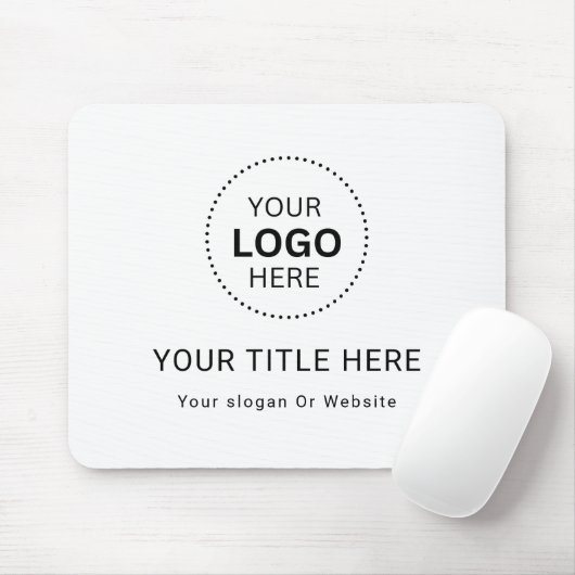 Business Logo Mousepad Muismat (Met muis)