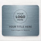 Business Logo Mousepad Muismat (Voorkant)