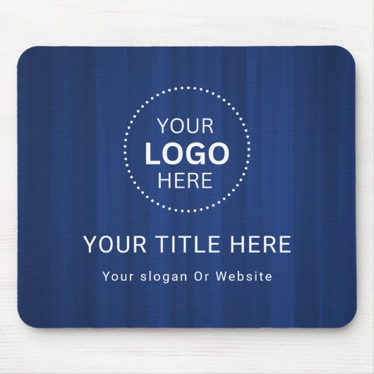 Business Logo Mousepad Muismat (Voorkant)