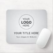 Business Logo Mousepad Muismat (Met muis)
