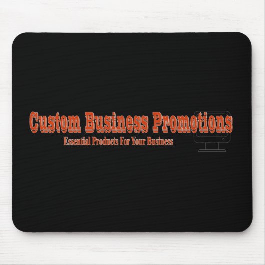 Business Logo Mousepad Muismat (Voorkant)