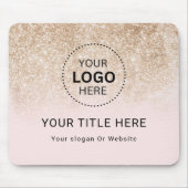 Business Logo Mousepad Muismat (Voorkant)