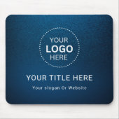 Business Logo Mousepad Muismat (Voorkant)