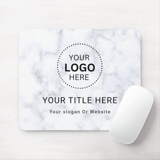 Business Logo Mousepad Muismat (Met muis)