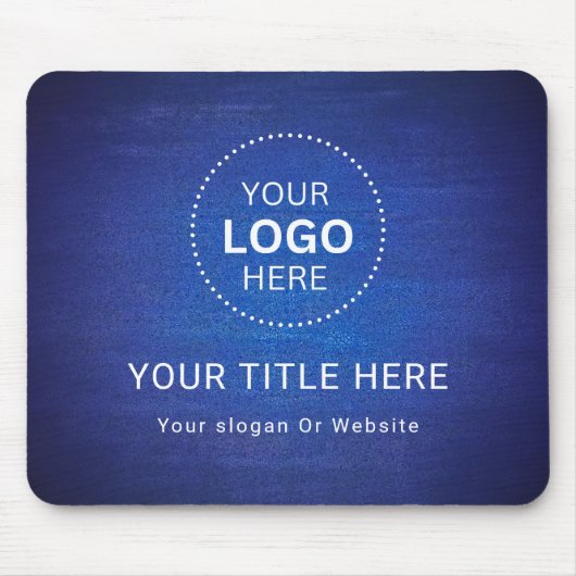 Business Logo Mousepad Muismat (Voorkant)