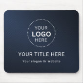 Business Logo Mousepad Muismat (Voorkant)