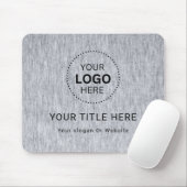 Business Logo Mousepad Muismat (Met muis)