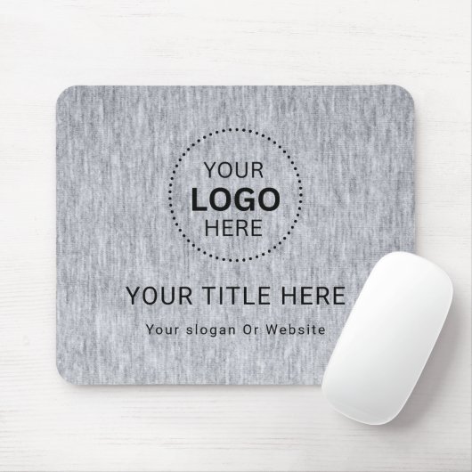 Business Logo Mousepad Muismat (Met muis)